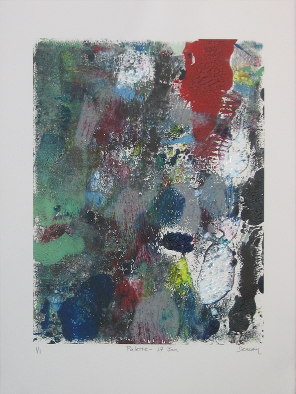 Palette-made Monoprint